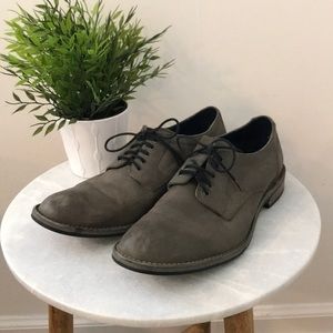 COLE HAAN NIKE AIR Men's Grey Dress Shoes Oxfords
